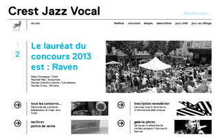 crestjazzvocal.com website preview