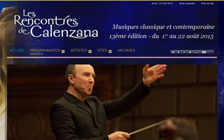 musical-calenzana.com website preview
