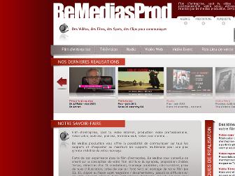 bemediasprod.com website preview