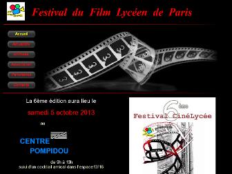 festivaldufilmlyceen.free.fr website preview