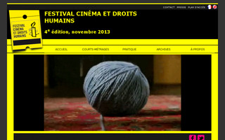 cinema-droits-humains.org website preview