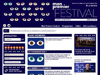 monpremierfestival.org website preview