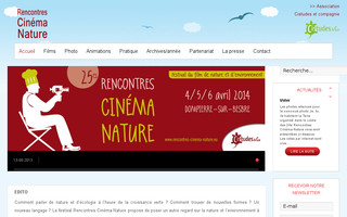 rencontres-cinema-nature.eu website preview