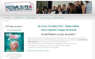 festivaldufilm-stpaul.com website preview