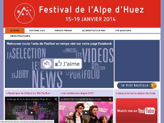 festival-alpedhuez.fr website preview