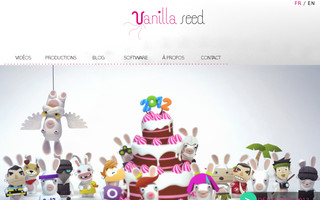 vanillaseed.fr website preview