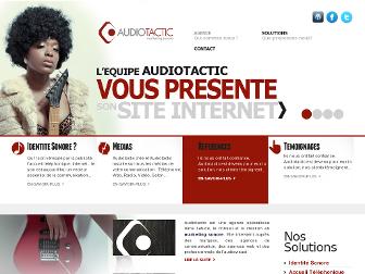 audiotactic.fr website preview