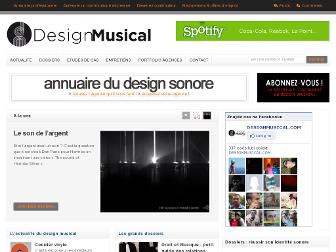 designmusical.com website preview