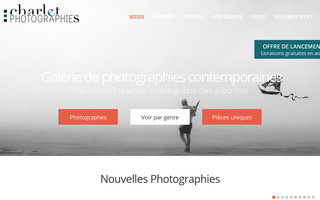 charlet-photographies.com website preview