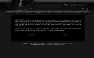 thierryursch.com website preview