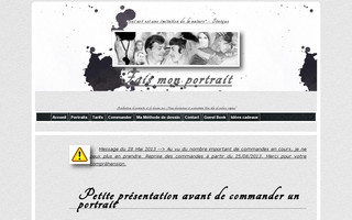 faismonportrait.com website preview