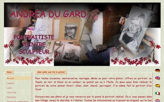 portraitiste.eu website preview