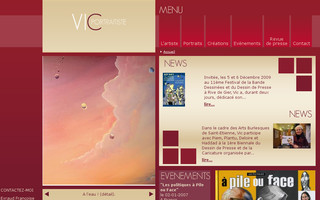 vic-portraitiste.fr website preview