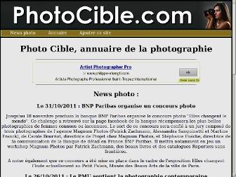 photocible.com website preview