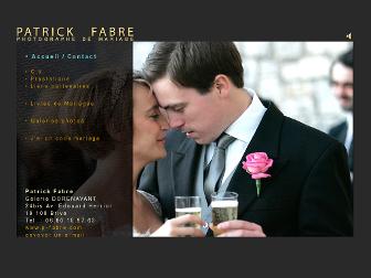 fabrephotographedemariage.com website preview