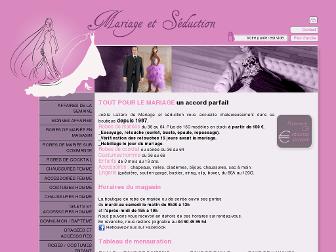 mariageetseduction.com website preview