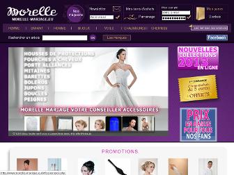 morelle-mariage.eu website preview