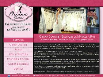 oriana-mariage-pau.com website preview