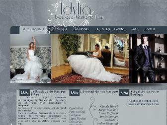 boutique-mariage-pau.com website preview