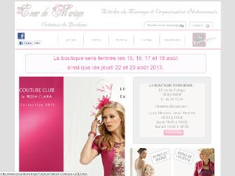 coeurdemariage.fr website preview