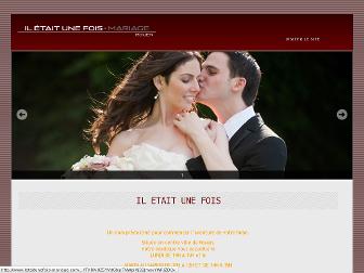 iletaitunefois-mariage.com website preview