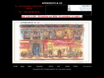 aphrodite-parisrivegauche.com website preview