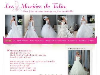 lesmarieesdetalia.com website preview