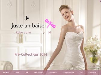 justeunbaiser.fr website preview