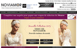 noviamorfr.com website preview