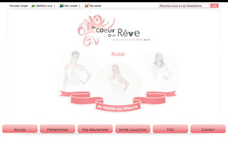 robe-mariee-sur-mesure.com website preview