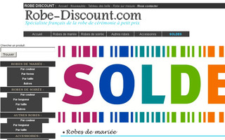 robe-discount.com website preview