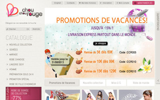 chouchourouge.com website preview