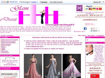 glamedressit.fr website preview