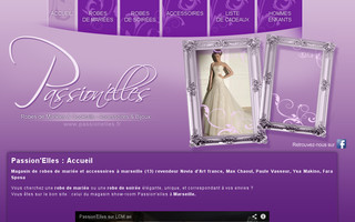 passionelles.fr website preview