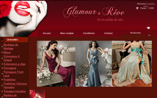 glamour-reve.com website preview