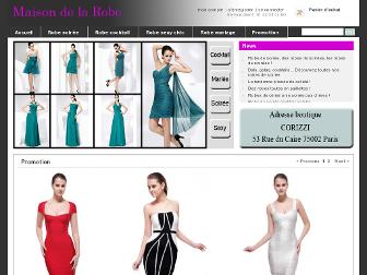 maisondelarobe.fr website preview