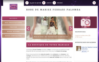 robe-de-mariee-ferrari-palomba.fr website preview
