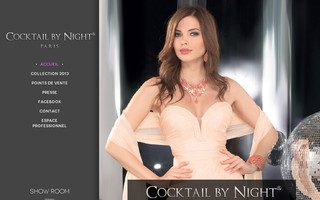 cocktailbynight.com website preview