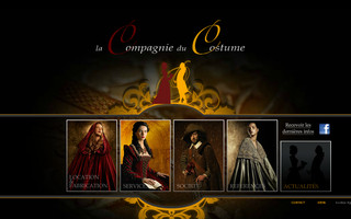 compagnie-du-costume.com website preview