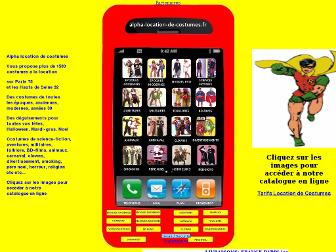 alpha-location-de-costumes.fr website preview