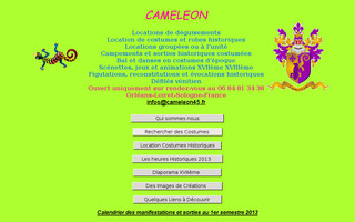 cameleon45.fr website preview