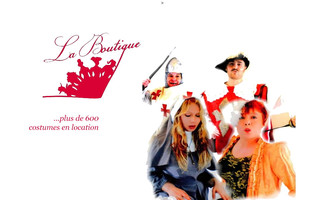 boutique-costume.fr website preview