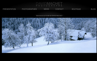 davidmachet.com website preview