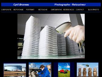 cyrilbruneau.com website preview