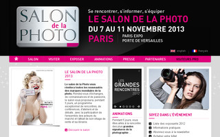 lesalondelaphoto.com website preview