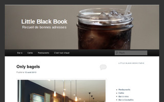 littleblackbookparis.com website preview