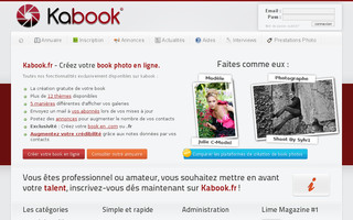 kabook.fr website preview