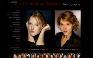 dominiquedesrue.com website preview