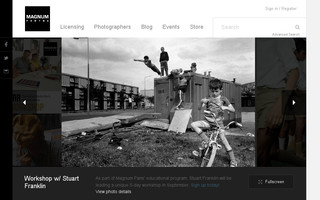 magnumphotos.com website preview