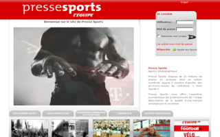 pressesports.com website preview